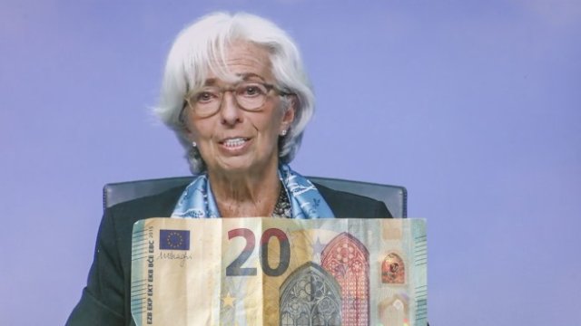 <p>
	Президентът на ЕЦБ. <em>Снимка: Bloomberg</em></p>
