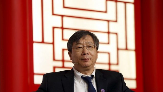 <p>
	Заместник-управителят на китайската централна банка И Ган. <em>Снимка: Архив Ройтерс</em></p>
