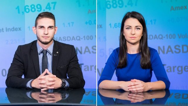 <p>
	Велко Каменов и Радина Колева. <em>Колаж: Bloomberg TV Bulgaria</em></p>
