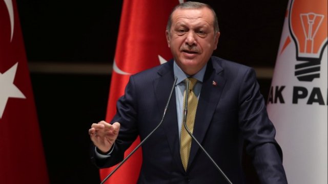 <p>
	Турският президент Реджеп Таийп Ердоган. <em>Снимка: Ройтерс</em></p>
