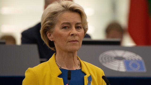 Председателят на ЕК Урсула фон дер Лайен. Снимка: Bloomberg L.P.