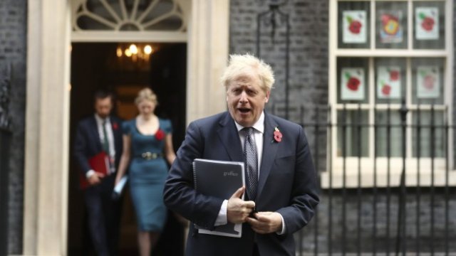 <p>
	Британският премиер Борис Джонсън. <em>Снимка:&nbsp;Simon Dawson/Bloomberg</em></p>
