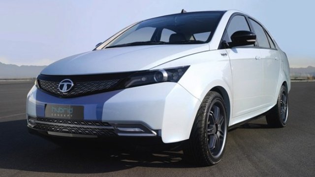 <p>
	Концептуален хибриден модел на Tata. <em>Снимка: Tata Motors</em></p>

