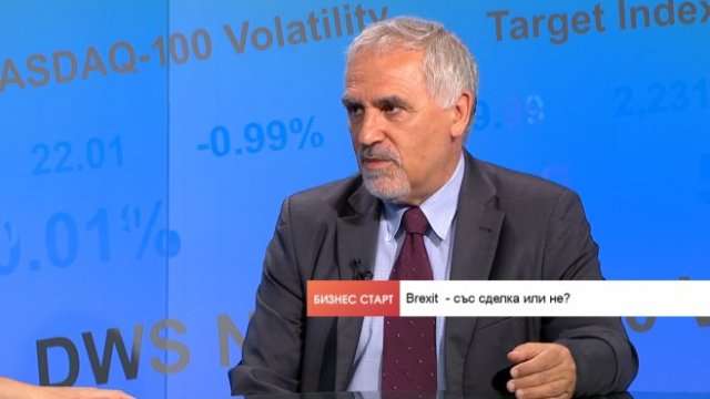 <p>
	Любомир Кючуков коментира, че в Европа се е натрупала умора от процеса и Brexit е отнел твърде много политическа енергия. <em>Снимка: Bloomberg TV Bulgaria</em></p>
