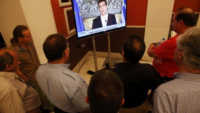 <p>
	Ципрас:&nbsp;В гръцкия референдум няма победители и победени. <em>Снимка: Ройтерс</em></p>
