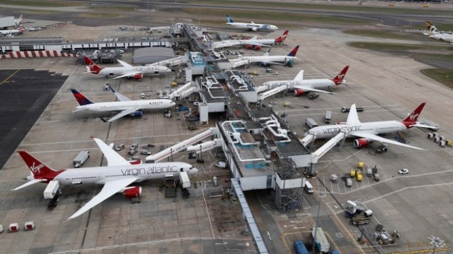 <p>
	Летище Хийтроу. <em>Снимка: Архив Ройтерс</em></p>
