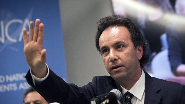 <p>
	Халед ал Ходжа. <em>Снимка: Ройтерс</em></p>
