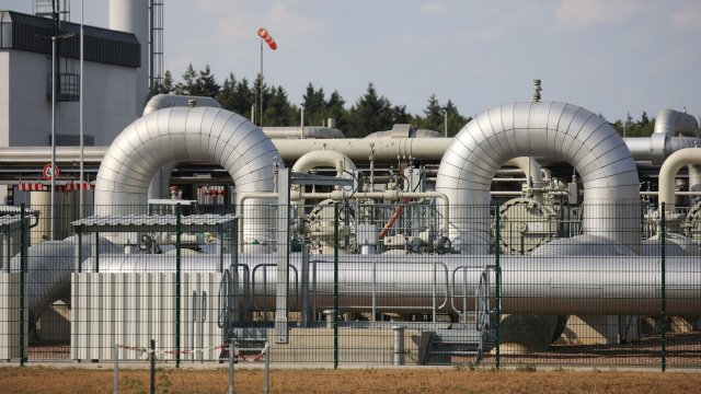 Газохранилищата в Германия вече са пълни на 82,2%. Снимка: Bloomberg LP