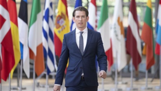 <p>
	Бившият канцлер на Австрия Себастиан Курц. <em>Снимка: Jasper Juinen/Bloomberg</em></p>
