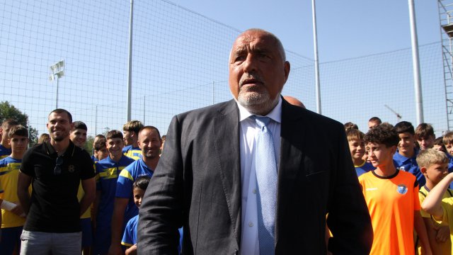 Лидерът на ГЕРБ Бойко Борисов. Снимка: Наташа Манева, БГНЕС