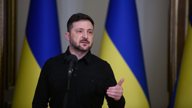 Украинският президент Володимир Зеленски. Снимка: Bloomberg LP
