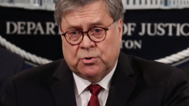<p>
	Министърът на правосъдието и главен прокурор на САЩ Уилям Бар.&nbsp;<em>Снимка: Ройтерс</em></p>
