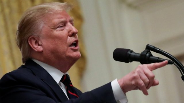 <p>
	Президентът на САЩ Доналд Тръмп. <em>Снимак: Ройтерс</em></p>
