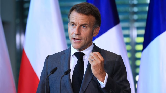 Френският президент Еманюел Макрон. Снимка: Bloomberg LP