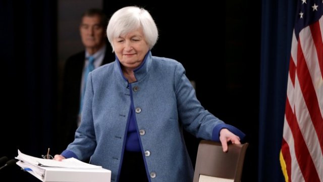 <p>
	Председателят на Федералния резерв (Фед) Джанет Йелън. <em>Снимка: Ройтерс</em></p>
