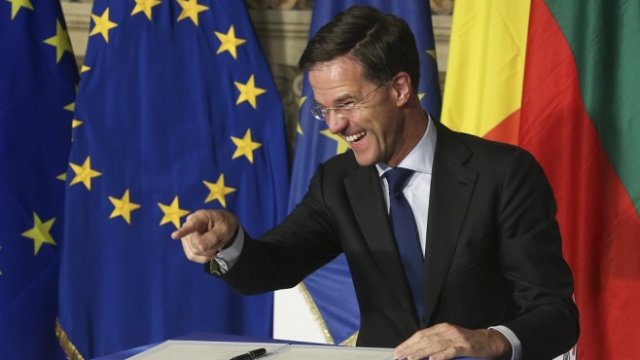 <p>
	Марк Рюте. <em>Снимка: Архив Ройтерс</em></p>
