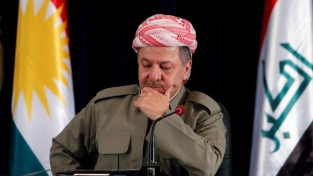 <p>
	Лидерът на иракските кюрди Масуд Барзани. <em>Снимка: Ройтерс</em></p>
