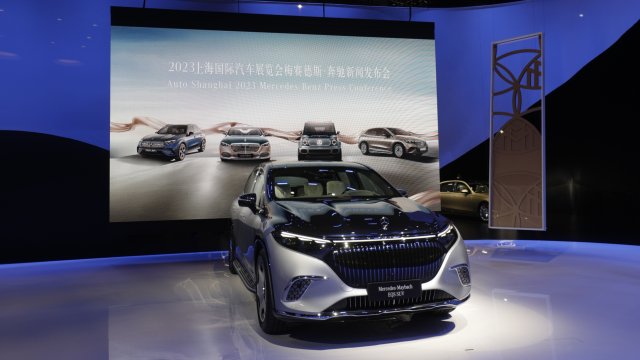 Maybach EQS. Снимка: Bloomberg L.P.