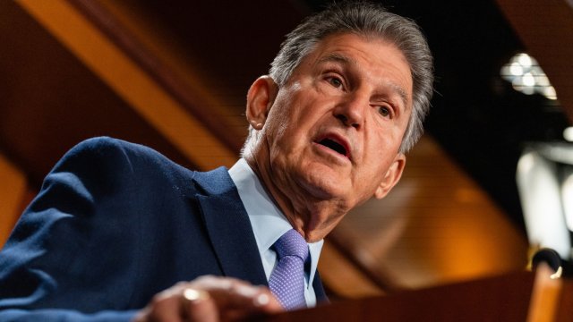 Американският сенатор Джо Манчин. Снимка: Bloomberg L.P.