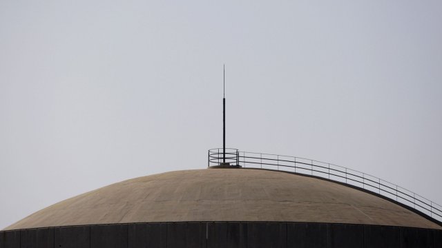 Купол на ядрен реактор. Снимка: Bloomberg LP