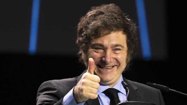 Хавиер Милей. Снимка: Bloomberg