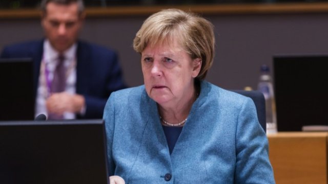 <p>
	Германският канцлер Ангела Меркел. <em>Снимка: Bloomberg L.P.</em></p>
