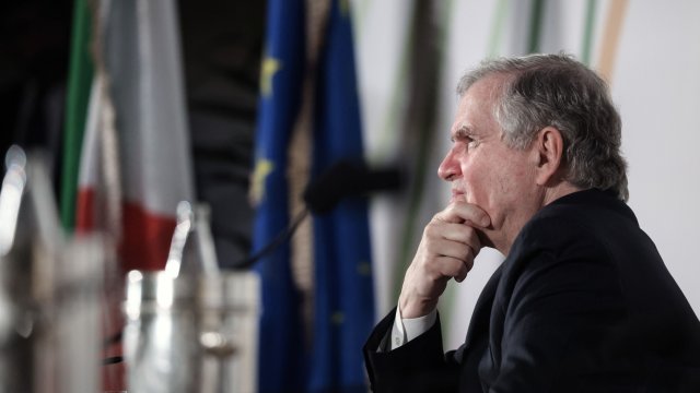 Иняцио Виско, управител на централната банка на Италия. Снимка: Bloomberg L.P.