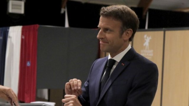 <p>
	Президентът на Франция Еманюел Макрон. <em>Снимка: EPA/Michel Spingler</em></p>
