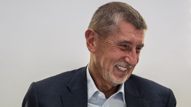 Премиерът на Чехия Андрей Бабиш. Снимка: Bloomberg