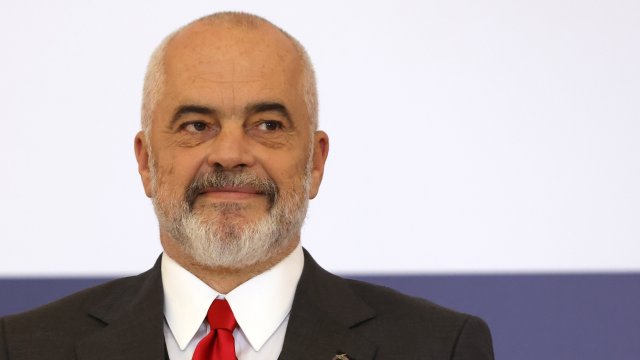 Албанският премиер Еди Рама. Снимка: EPA/БГНЕС