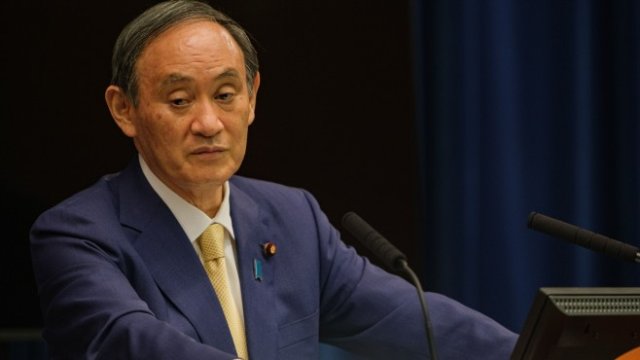 <p>
	<em>Йошихиде Суга. Снимка: Bloomberg LP&nbsp;</em></p>
