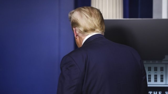 <p>
	Американският президент Доналд Тръмп. Снимка: Oliver Contreras/Sipa/Bloomberg</p>
