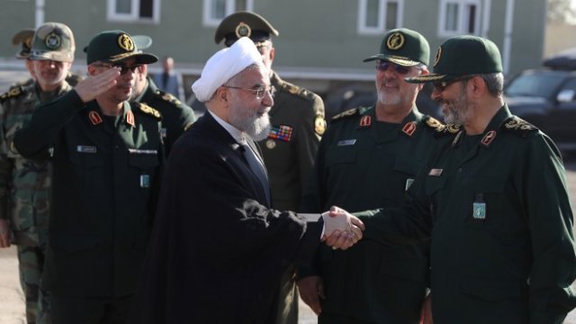 <p>
	Хасан Рухани. <em>Снимка: Архив Ройтерс</em></p>
