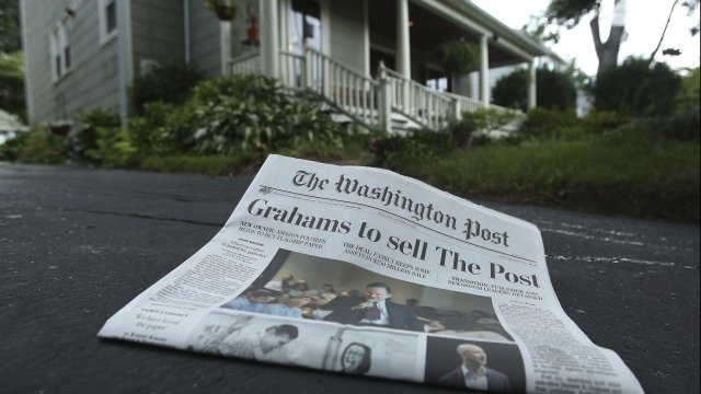 <p>
	Нов живот за Washington Post. <em>Снимка: Ройтерс</em></p>
