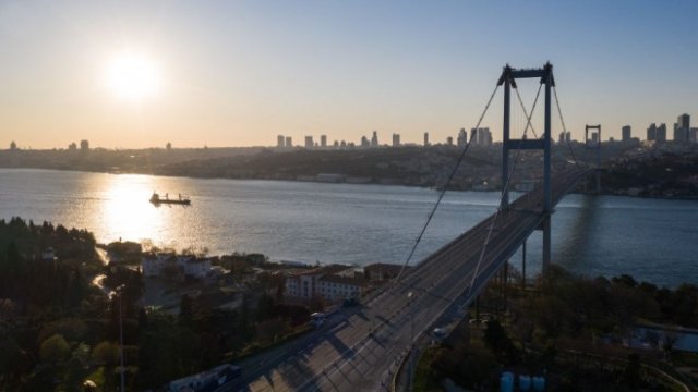 <p>
	Изглед към Босфора. <em>Снимка: Getty</em></p>
