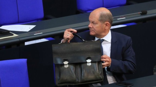 <p>
	Олаф Шолц. <em>Снимка: Krisztian Bocsi/Bloomberg</em></p>
