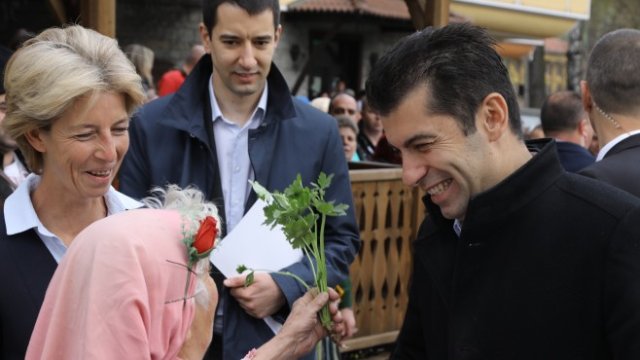 <p>
	Петков в Копривщица. <em>Снимка: МС</em></p>
