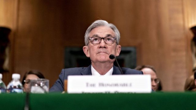 <p>
	Председателят на Фед Джей Пауъл. Снимка: Andrew Harrer/Bloomberg</p>
