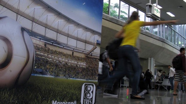 <p>
	Пътниците на трите летища в Рио ще заварят днес частична стачка. <em>Снимка: Ройтерс</em></p>
