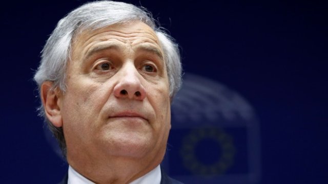 <p>
	Председателят на Европейския парламент Антонио Таяни.&nbsp;<em>Снимка: Ройтерс</em></p>
