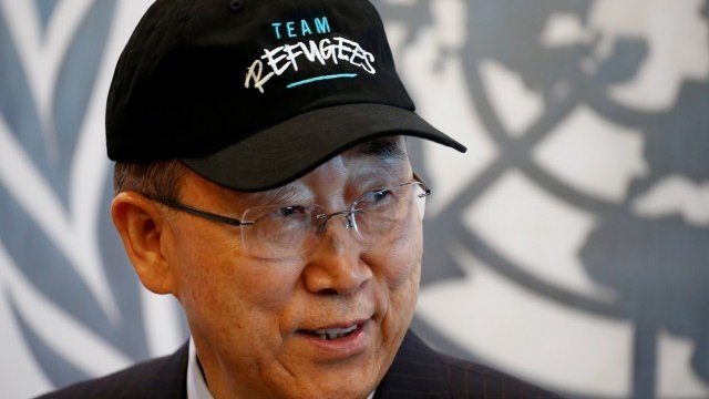 <p>
	Генералният секретар на ООН Бан Ки Мун. <em>Снимка: Ройтерс</em></p>
