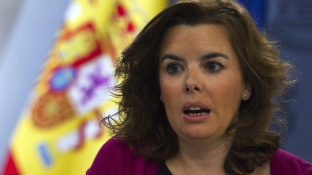 <p>
	Сорая Саенс де Сантамария. <em>Снимка: Ройтерс</em></p>
