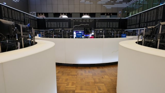 Борсата във Франкфурт. Снимка: Alex Kraus/Bloomberg