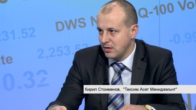 <p>
	Заместник-председателят на Съвета на директорите на УД &quot;Тексим Асет Мениджмънт Кирил Стоименов. <em>Снимка: Bloomberg TV Bulgaria</em></p>
