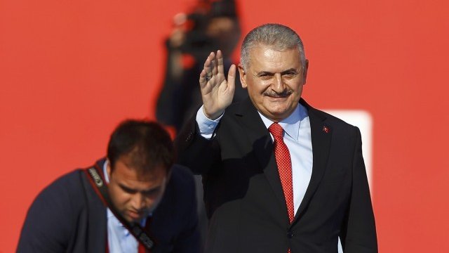 <p>
	Турският премиер Бинали Йълдъръм. <em>Снимка: Ройтерс</em></p>
