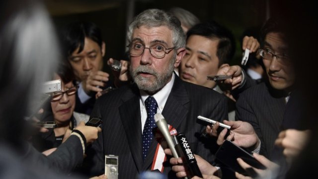 <p>
	Пол Кругман. <em>Снимка: Архив Ройтерс</em></p>
