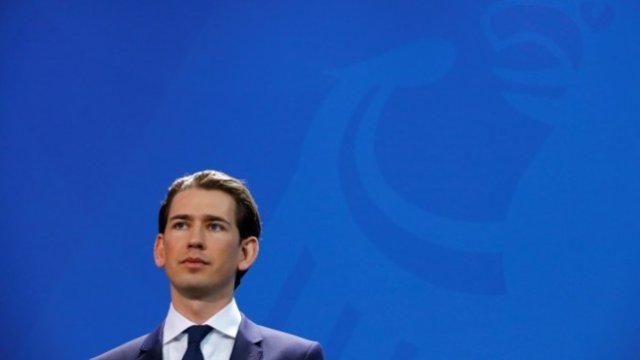 <p>
	Канцлерът на Австрия Себастиан Курц. <em>Снимка: архив Ройтерс</em></p>
