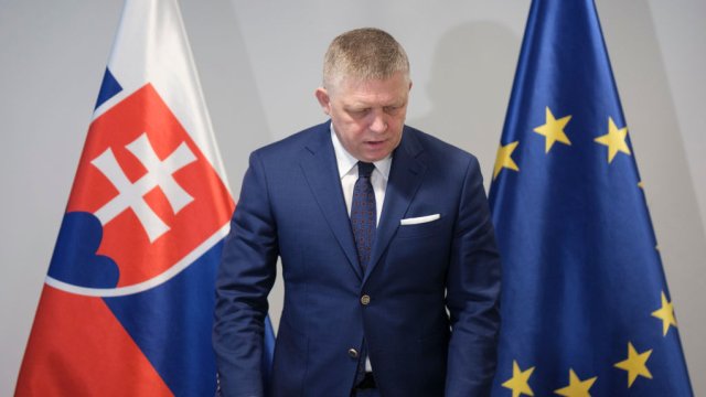Словашкият премиер Роберт Фицо. Снимка: Bloomberg LP