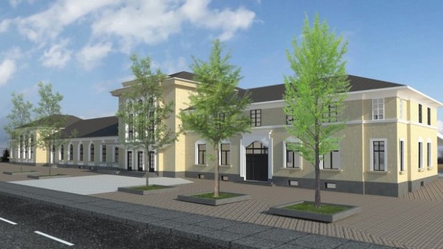 <p>
	<em>Проектът за гара&nbsp;Подуяне.&nbsp;Източник: НКЖИ</em></p>
