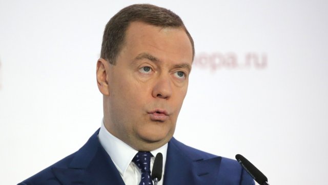 Дмитрий Медведев. Снимка: Bloomberg